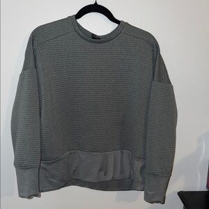 Nike Crewneck Sweater in Charcoal Gray